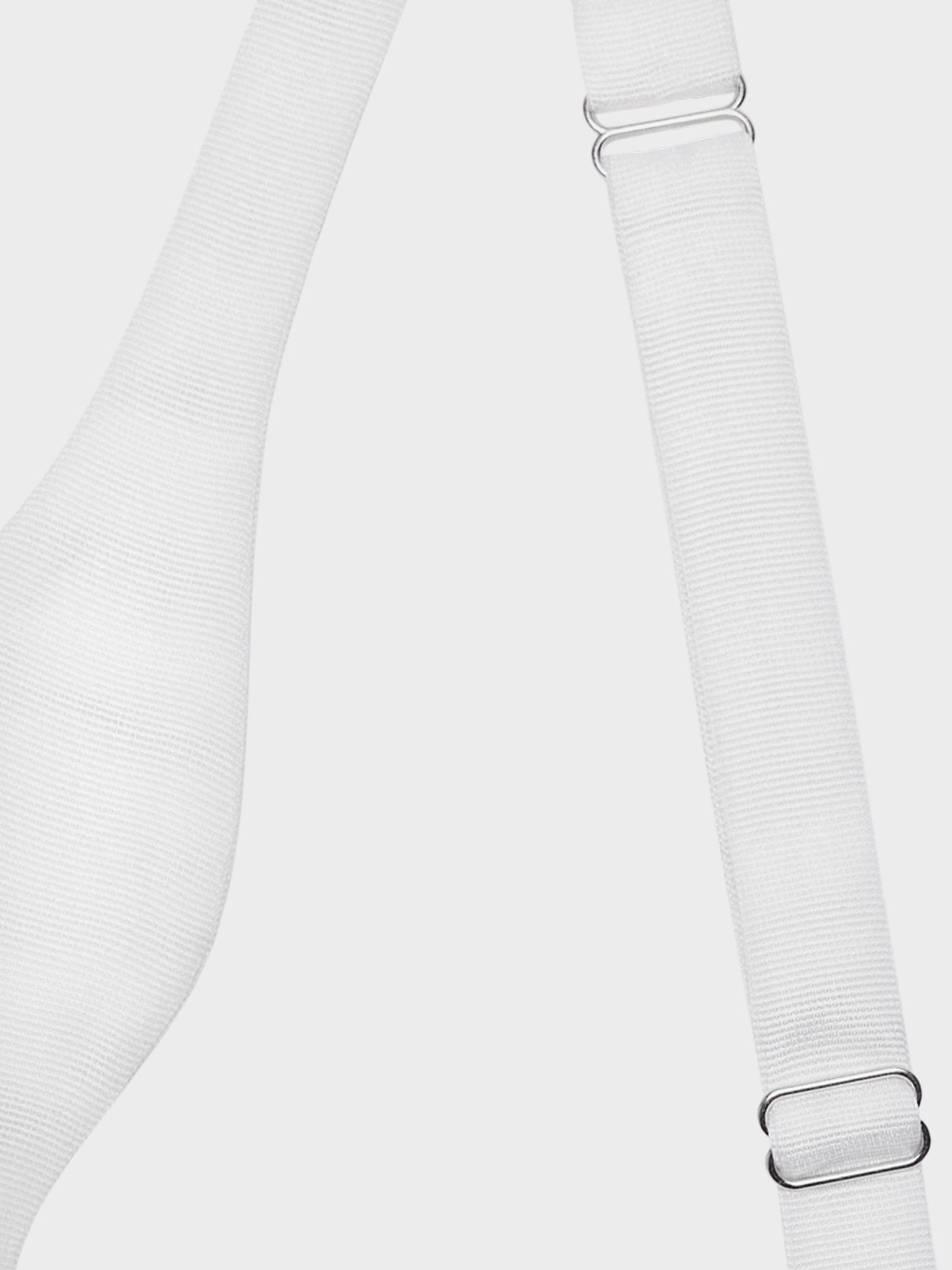 Caruso Menswear Abbigliamento Uomo Accessori Papillon da annodare in raso bianco look 2