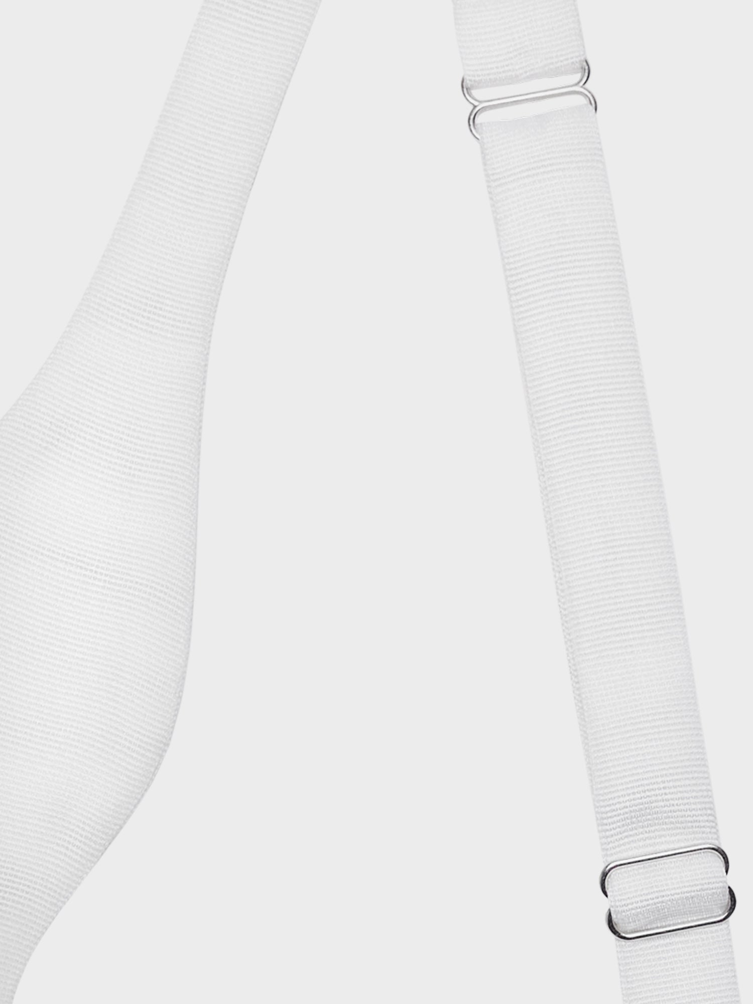 Caruso Menswear Abbigliamento Uomo Accessori Papillon da annodare in raso bianco look 2