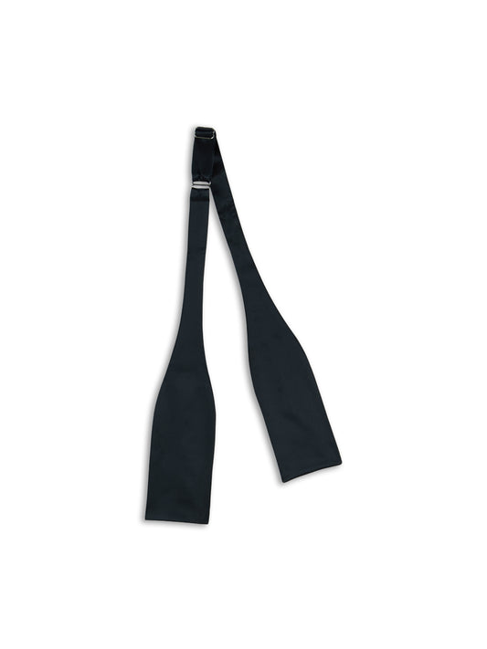 Papillon da annodare in raso di seta blu