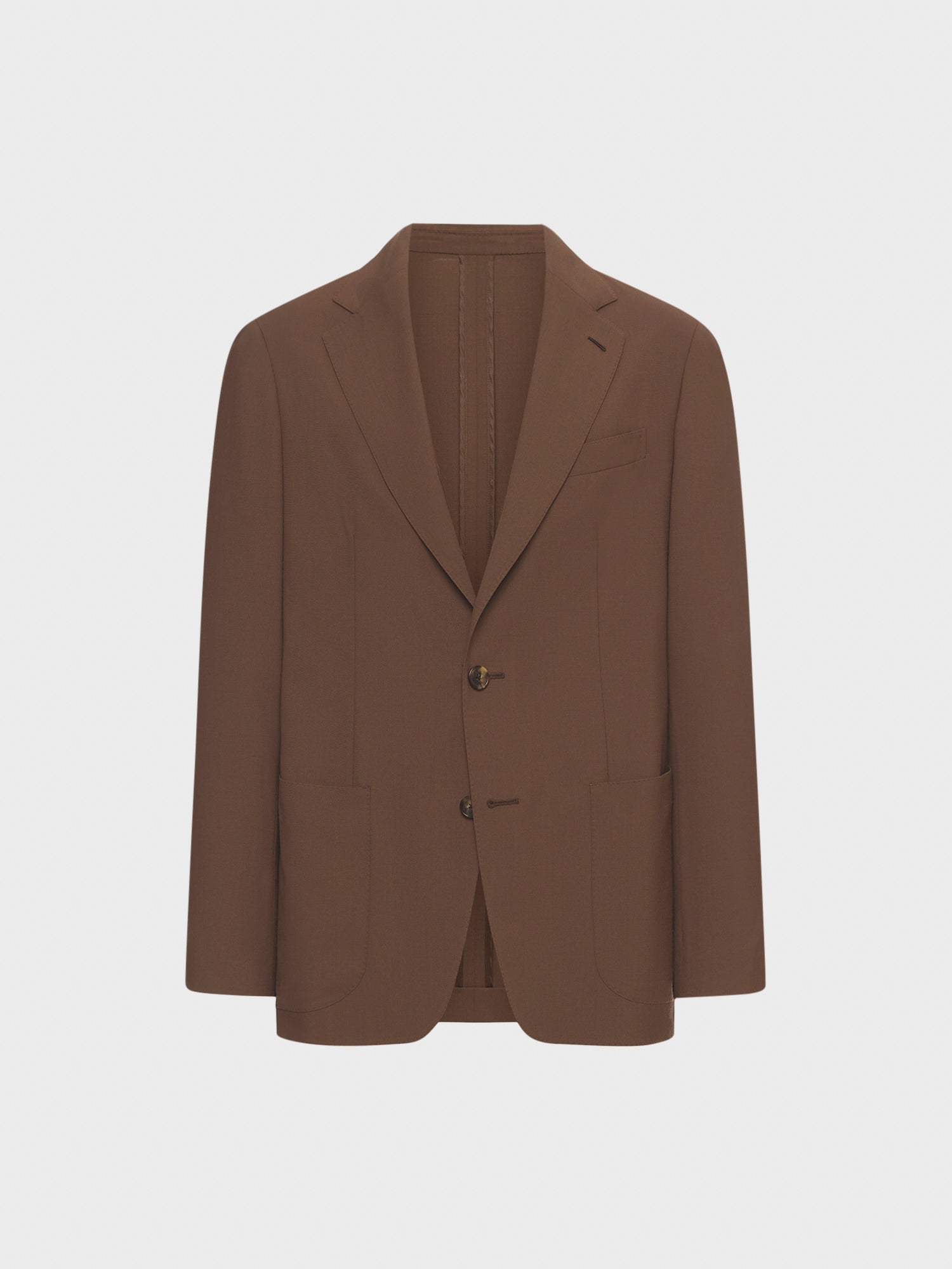 Caruso Menswear Abbigliamento Uomo Giacca butterfly in lana marrone still