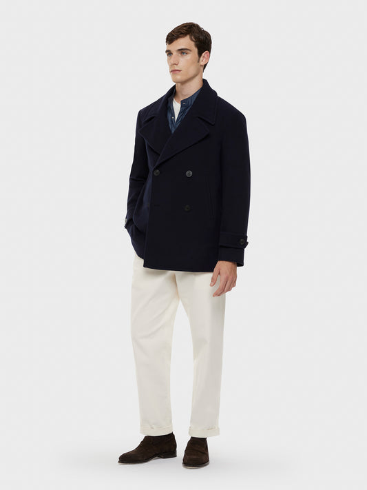 Caruso Menswear Abbigliamento Uomo Pantalone in cotone stretch bianco total look