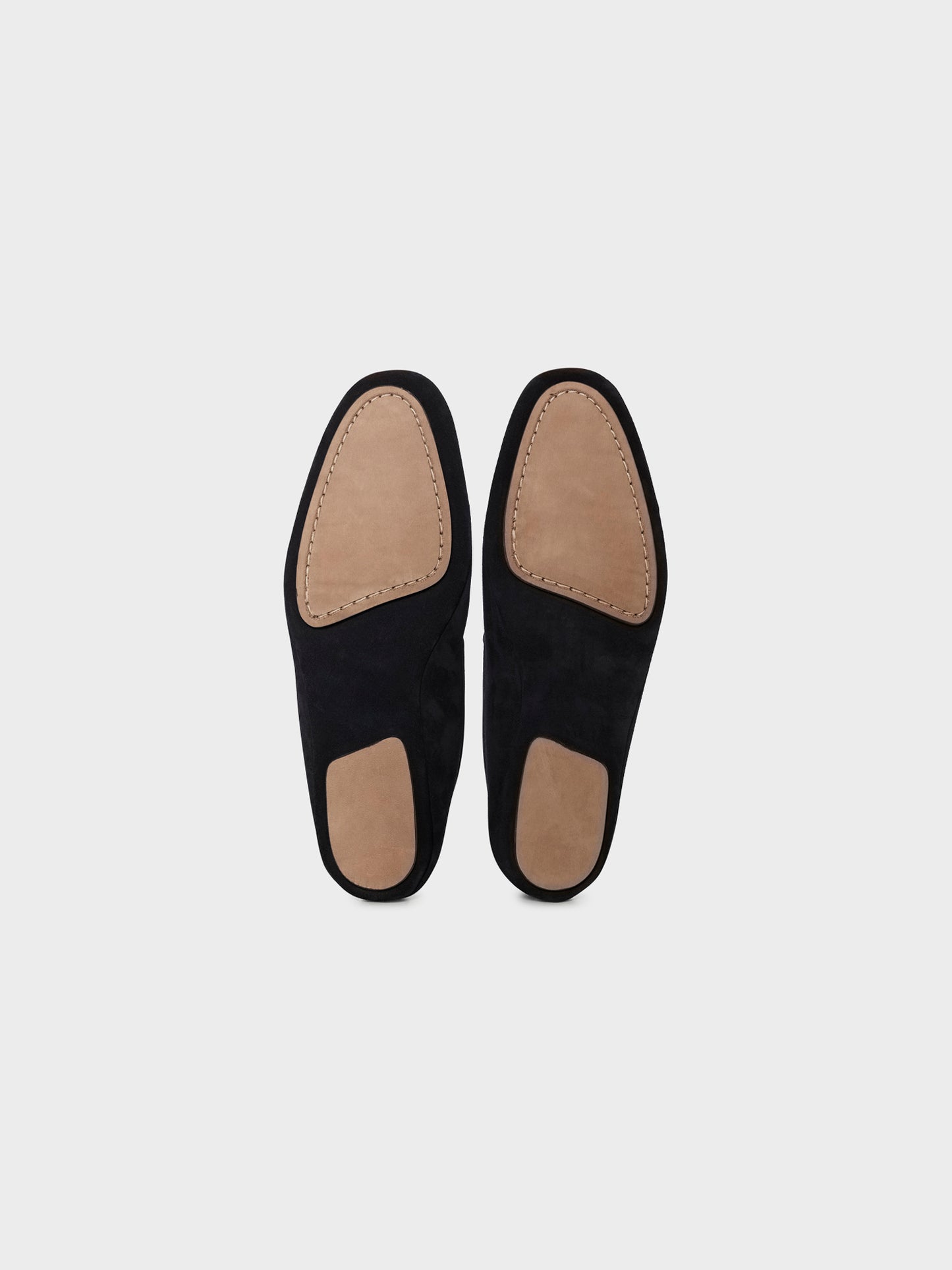 Caruso Menswear Abbigliamento Uomo Accessori Slipper in pelle scamosciata marrone look 3