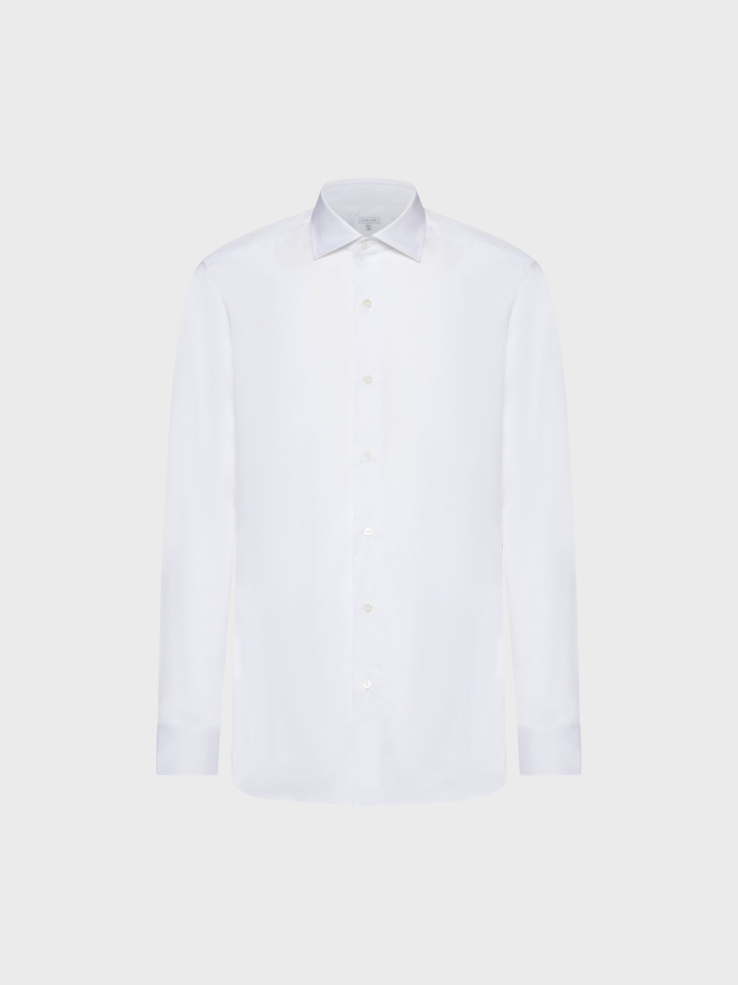 Caruso Menswear Abbigliamento Uomo Camicia slim in cotone bianca still