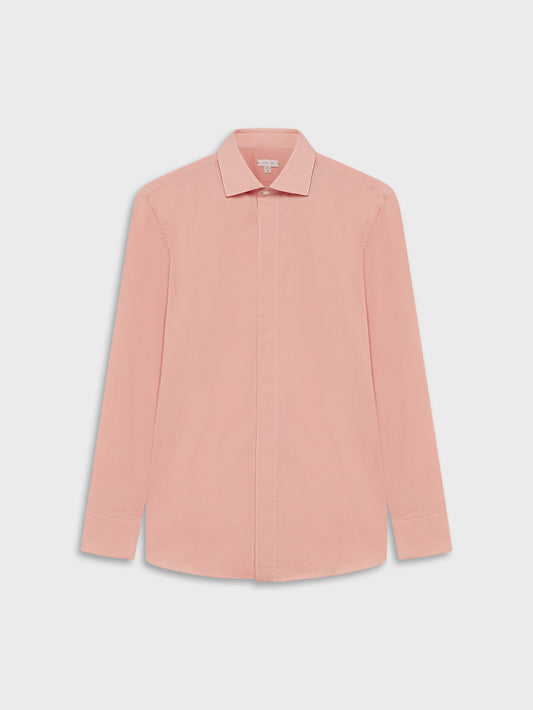 Caruso Menswear Abbigliamento Uomo Camicie Camicia in cotone rosa look 1