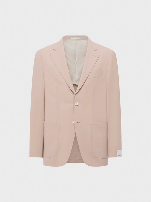 Caruso Menswear Abbigliamento Uomo Giacca Aida semisfoderata estiva in tropical di lana azzurro polvere Houdini drop 8R still