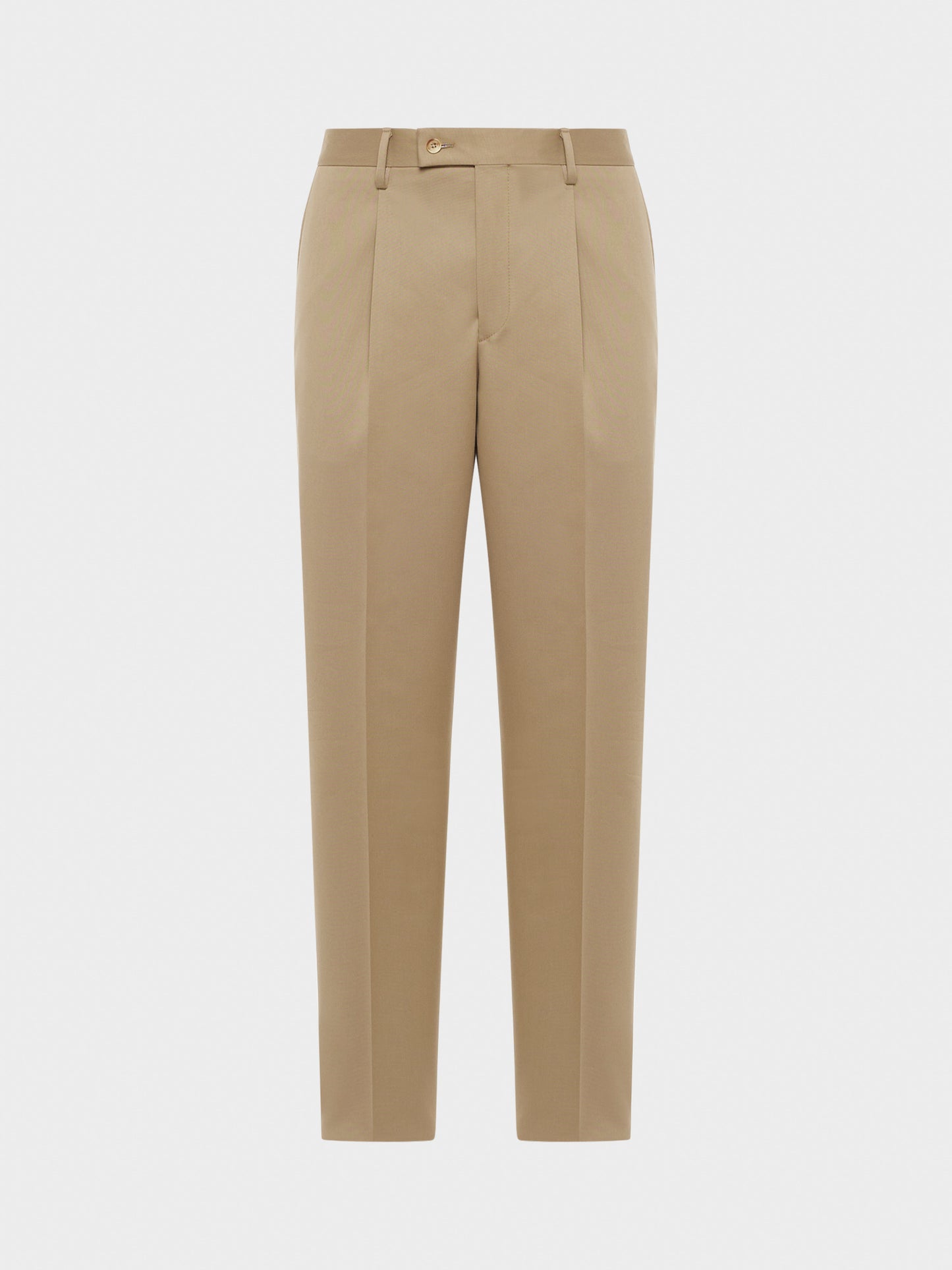 Caruso Menswear Abbigliamento Uomo Pantaloni eleganti in cotone lana sabbia still