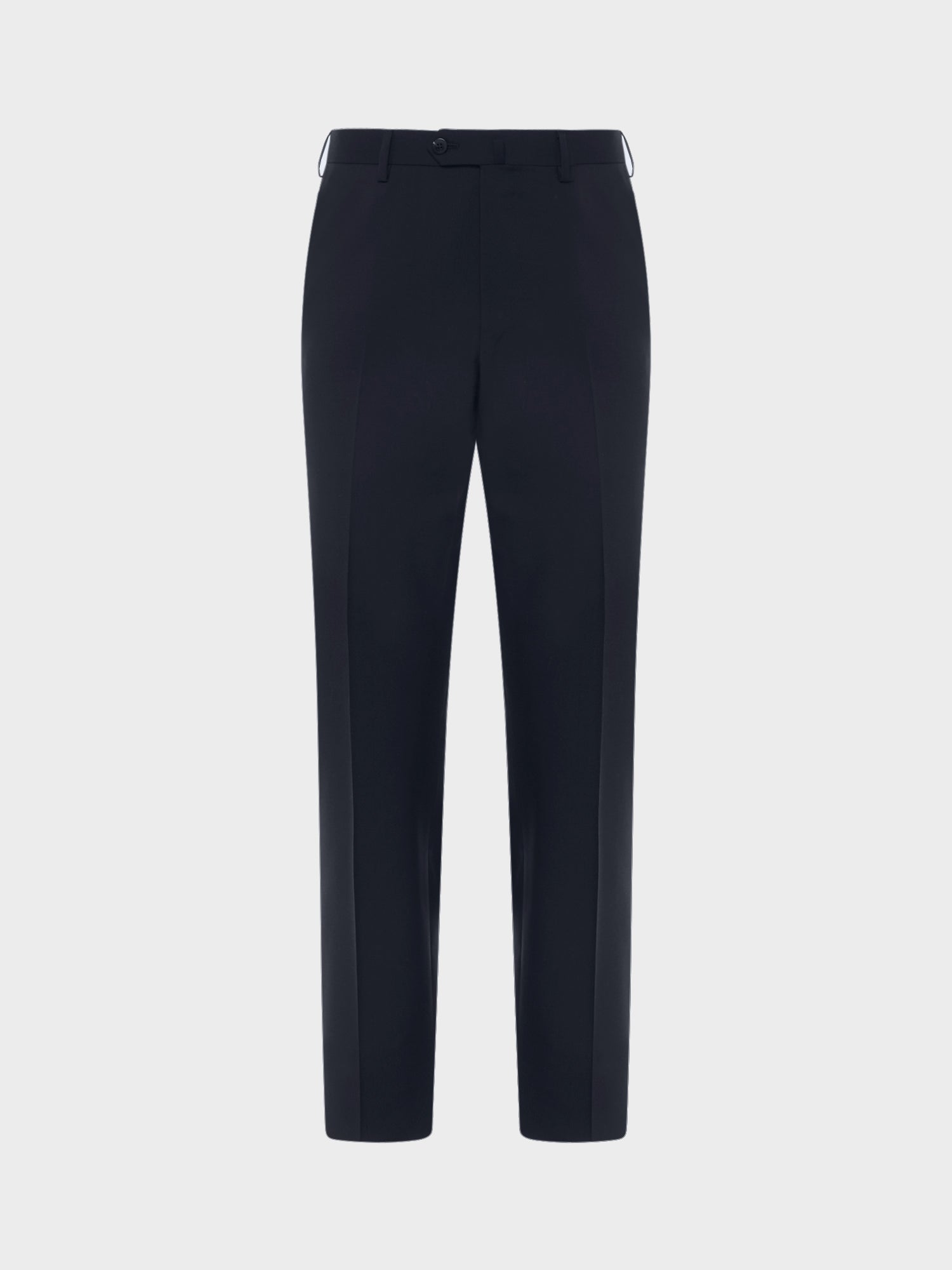 Caruso Menswear Abbigliamento Uomo Pantaloni slim fit in lana nero still